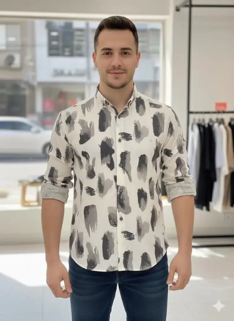 AXM1062 NX INGLISH SHIRT F/S M,L,XL