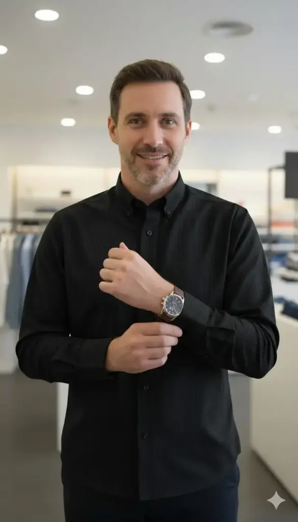 AXM1091 FUES OLD MONEY CHECKS F/S SHIRT M,L,XL,XXL